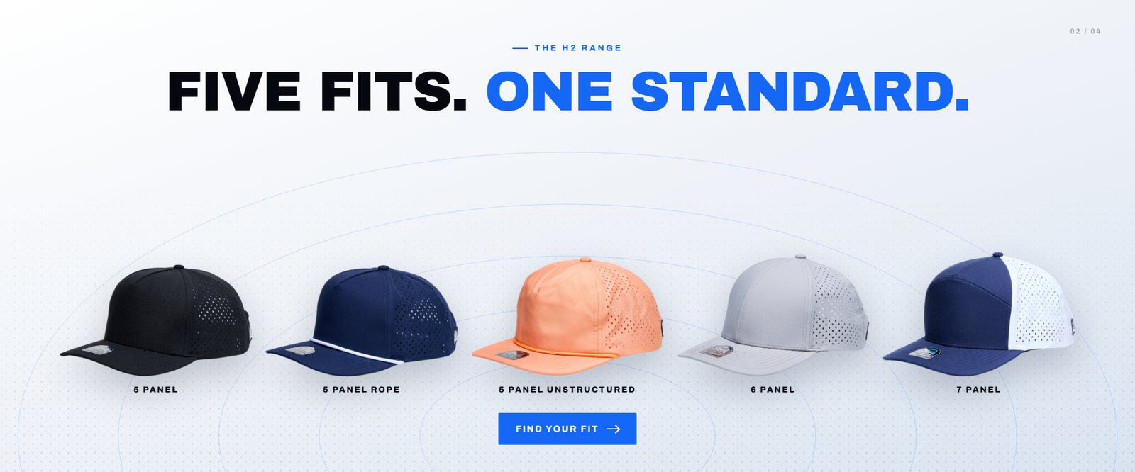 Five fits. One standard.