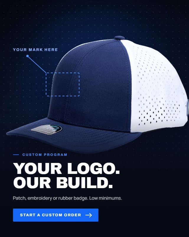 Your logo. Our build.